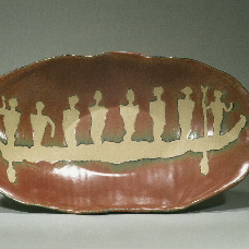 Glaze Painting Plate-2